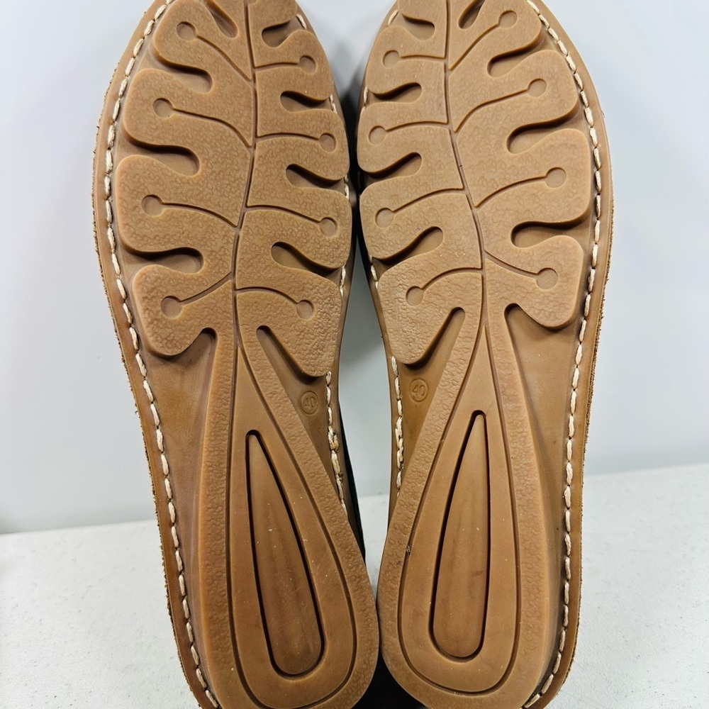 Rue 580 Perforated Leather Sandals Size 40 US 9.5 - 10 - Picture 6 of 8